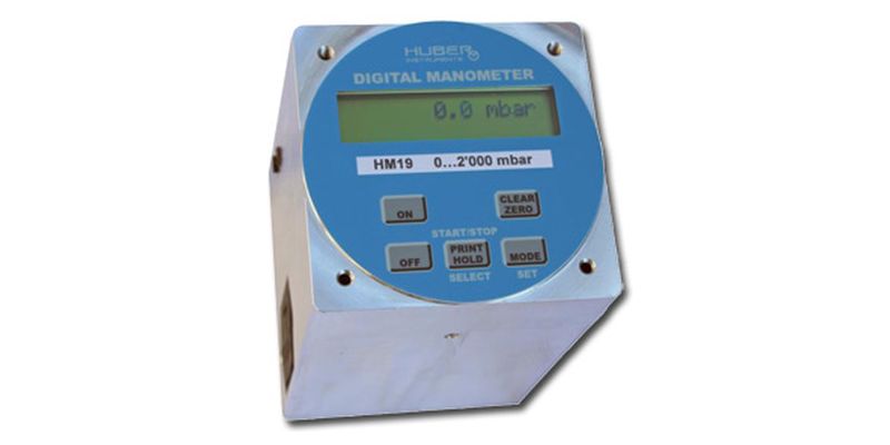 Huber HM19 drukverschil display