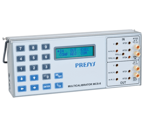 Presys MCS-8   Multi Proces Calibrator
